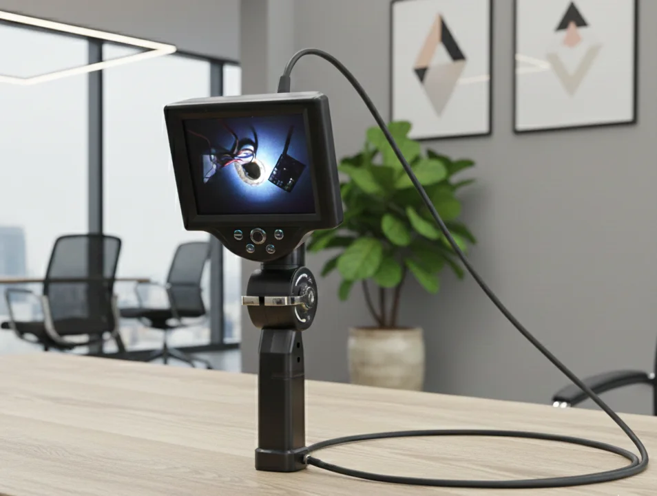 HT-EC60/IR Vidéoscope d'Inspection Portable avec Infrarouge