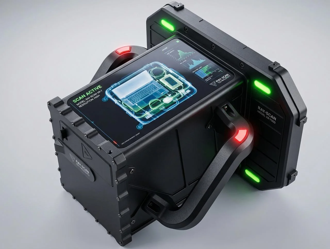 EO-X-3-AI Système Portable de Rayons X à Rétrodiffusion